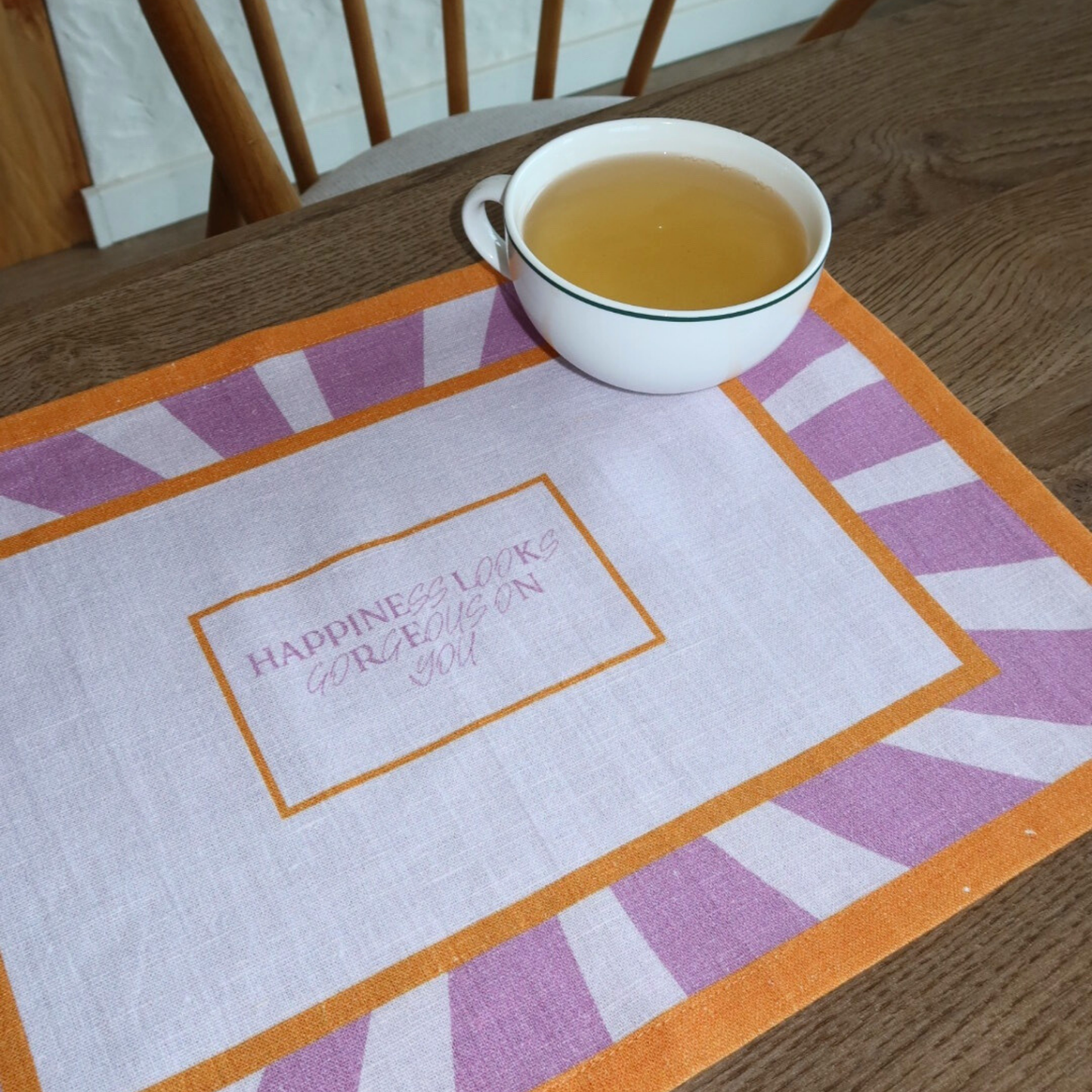 Placemat 'Happiness'